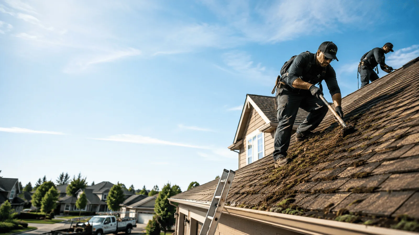 Roof Moss Removal in Palmyra, ME near me